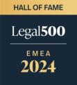 Jos Dumortier Legal 500 Hall of Fame 2024